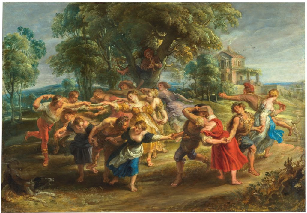 Dance of Mythological Figures and Villagers – Museo Nacional del Prado, Madrid