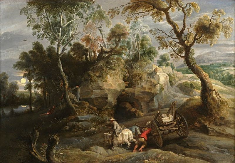 La Charrette Embourbée – Schorr Collection, London