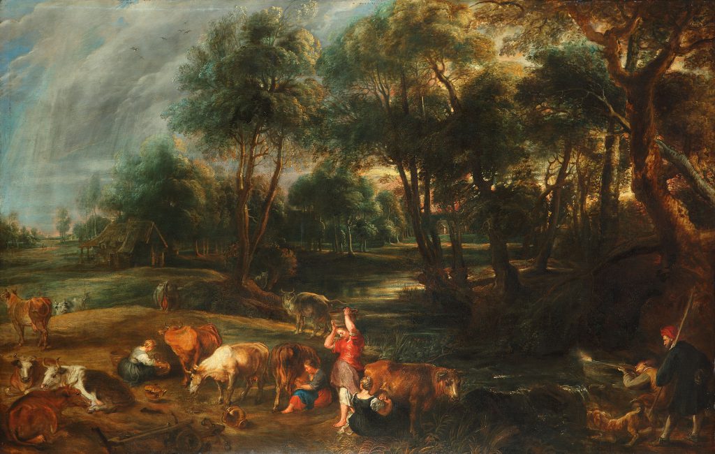 Landscape with Cows and Sportsmen – Staatliche Museen zu Berlin, Berlin