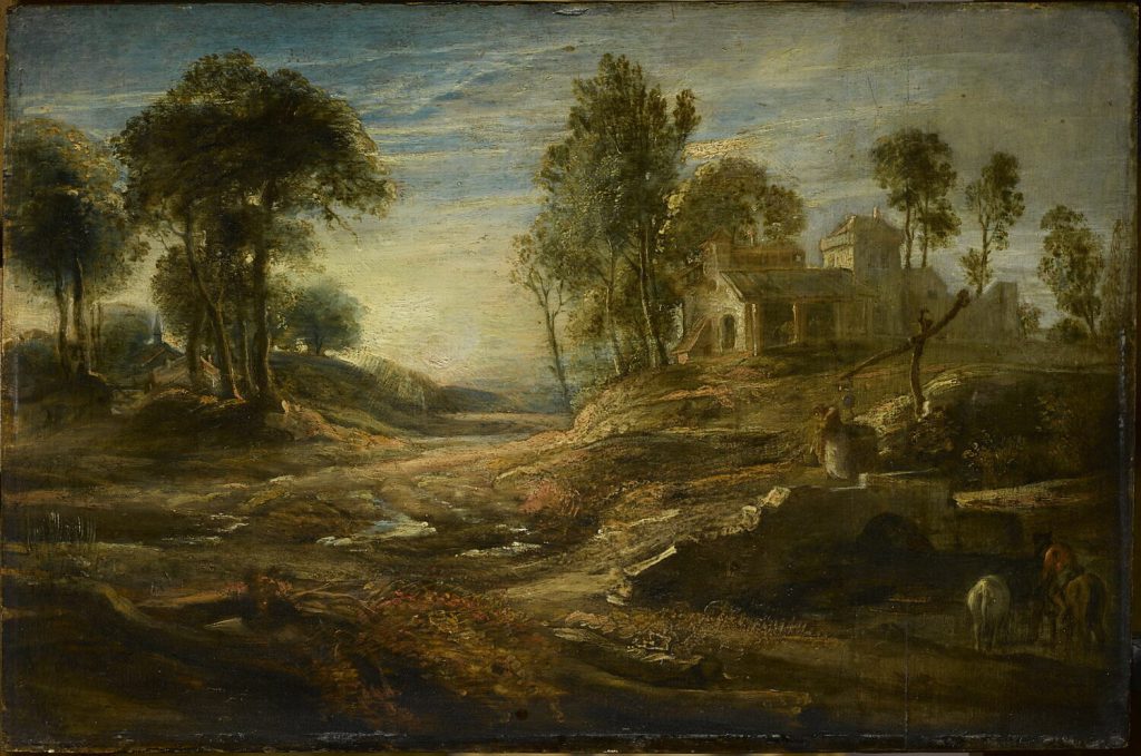 Landscape with a Draw-Well – Musée du Louvre, Paris