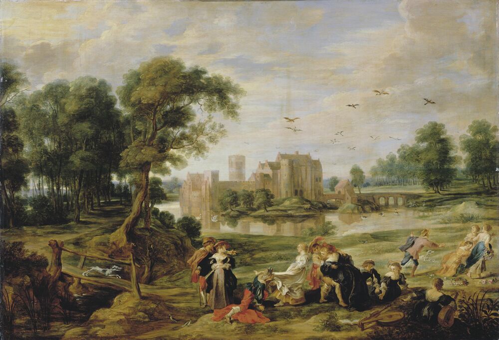 (Studio) Grounds of a Chateau in Ekeren – Rubenshuis, Antwerp