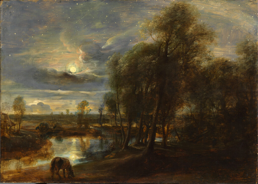 Landscape by Moonlight – Courtauld Gallery, London